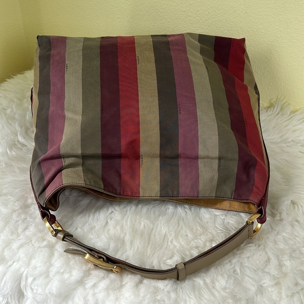 💯Authentic Fendi Striped Multicolor Hobo Bag🍀 - Picture 6 of 16